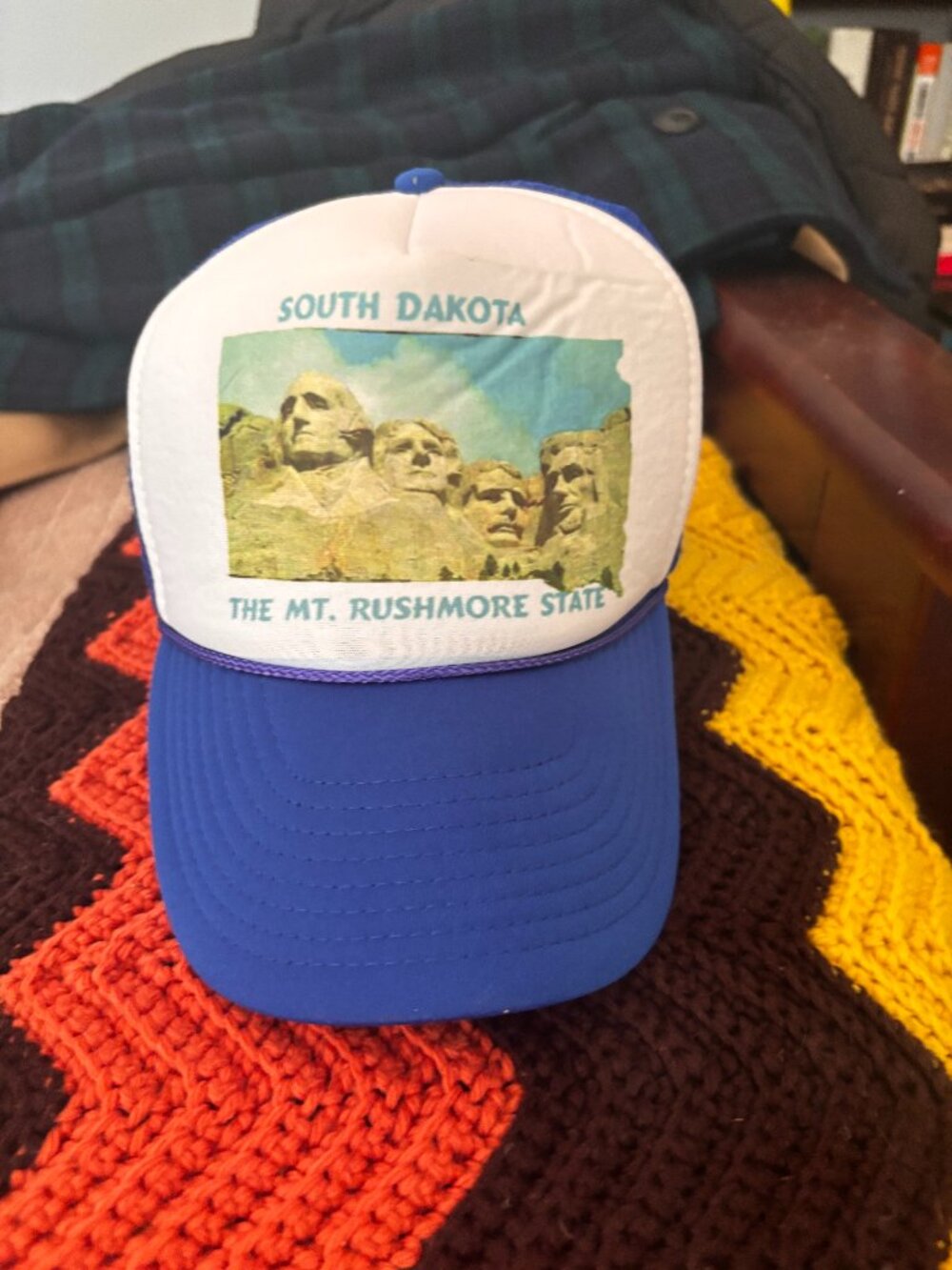 Mt Rushmore Trucker Hat